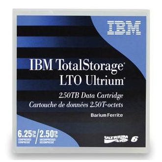 IBM LTO Ultrium 6 Üres adatszalag 2,5 TB