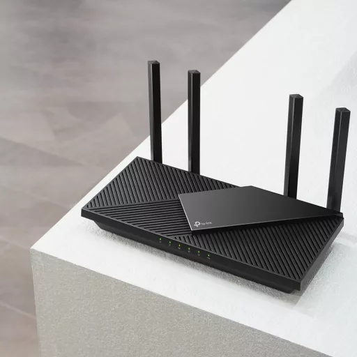 TP-Link Archer AX55 Pro vezetéknélküli router Gigabit Ethernet Kétsávos (2,4 GHz / 5 GHz) Fekete