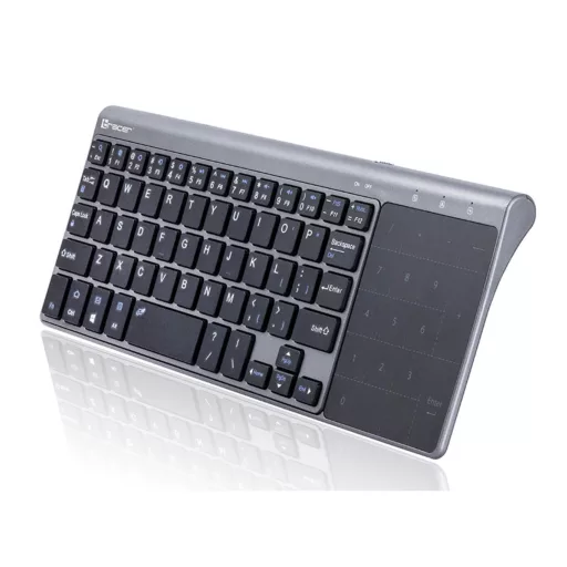 Tracer TRAKLA46934 billentyűzet Otthoni Vezeték nélküli RF QWERTY Angol Fekete, Szürke