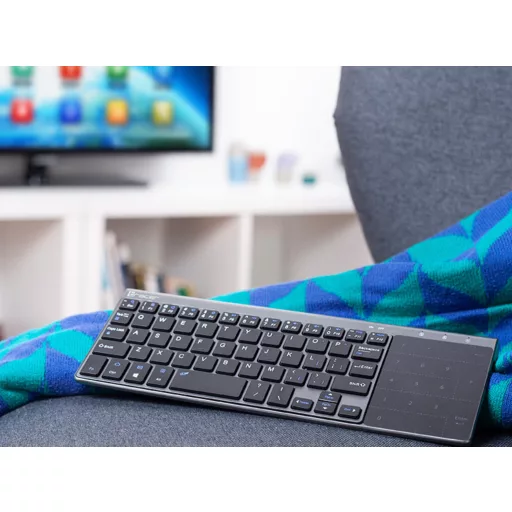 Tracer TRAKLA46934 billentyűzet Otthoni Vezeték nélküli RF QWERTY Angol Fekete, Szürke