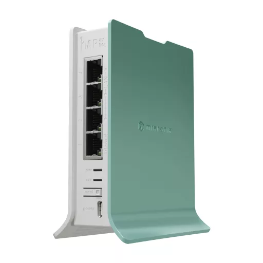 Mikrotik hAP vezetéknélküli router Gigabit Ethernet Egysávos (2,4 GHz) Zöld, Fehér