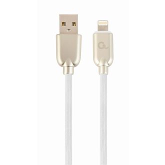 Cablexpert CC-USB2R-AMLM-2M-W Lightning kábel Fehér