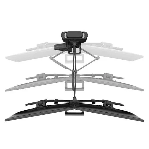 Ergotron TRACE 45-631-224 asztali TV konzol 68,6 cm (27") Fekete