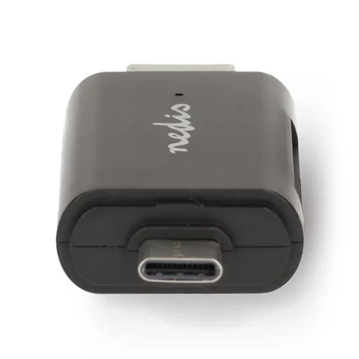 Nedis CRDRU3110BK USB3.2 Gen1 - USBC kártyaolvasó microSD (TF) / microSDHC (TF) / microSDXC (TF) / SD / SDHC / SDXC