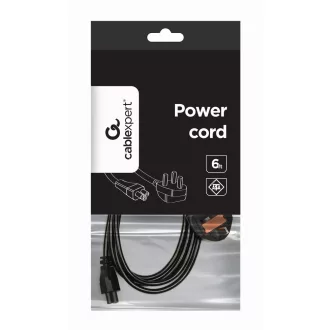   Gembird PC-187-ML12 tápkábel Fekete 1,8 M BS 1363 C5 csatlakozó