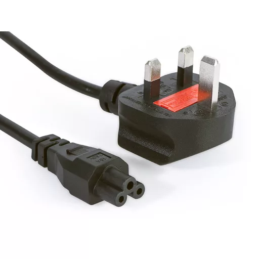 Gembird PC-187-ML12 tápkábel Fekete 1,8 M BS 1363 C5 csatlakozó