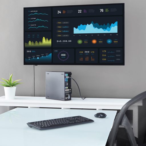 StarTech.com DP2DVIMM6 video átalakító kábel 1,8 M DisplayPort DVI-D Fekete