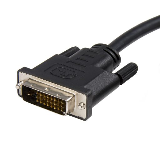 StarTech.com DP2DVIMM6 video átalakító kábel 1,8 M DisplayPort DVI-D Fekete