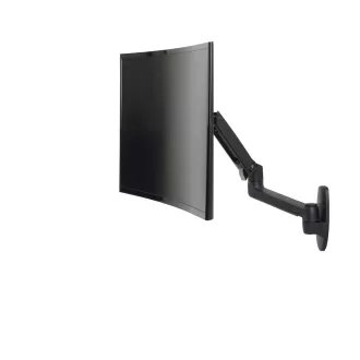  Ergotron LX Series LX Wall Monitor Arm 86,4 cm (34") Fali Fekete