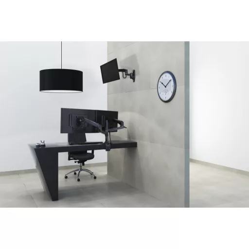 Ergotron LX Series LX Wall Monitor Arm 86,4 cm (34") Fali Fekete