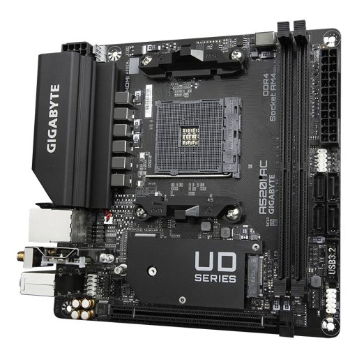 GIGABYTE A520I AC AMD A520 AM4 foglalat mini ITX