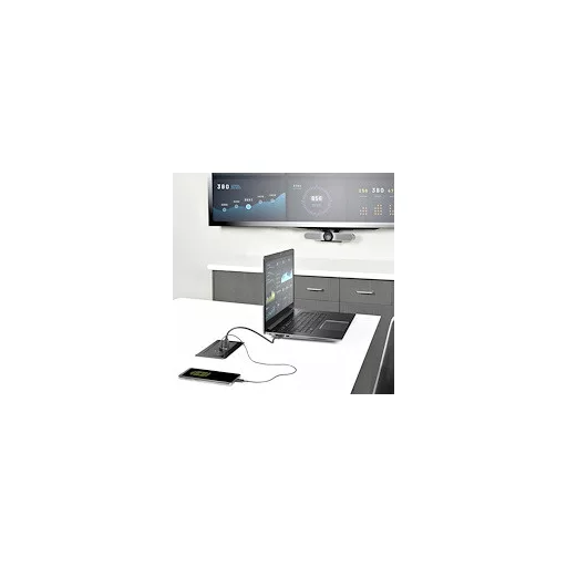 StarTech.com KITBZDOCK audio- és videokonferencia rendszer 3840 x 2160 pixelek Ethernet/LAN csatlakozás Fekete