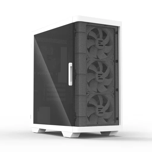Zalman M4 WHITE Mini Tower Fekete, Fehér