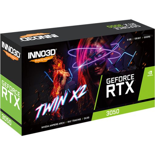 INNO3D GeForce RTX 3050 Twin X2 NVIDIA 6 GB GDDR6