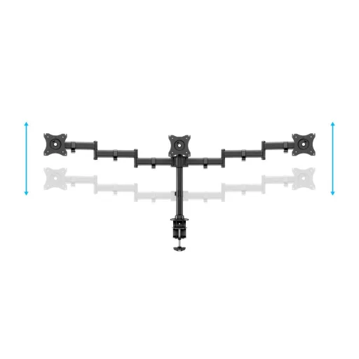 Multibrackets 3385 asztali TV konzol 68,6 cm (27") Fekete