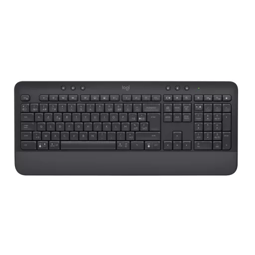 Logitech 920-010920 billentyűzet Irodai Bluetooth AZERTY Belga Grafit