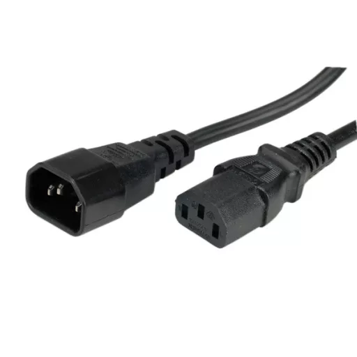 ROLINE Monitor Power Cable 1.8 m Fekete