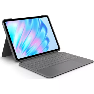 Logitech Combo Touch QWERTZ Német Smart Connector Szürke