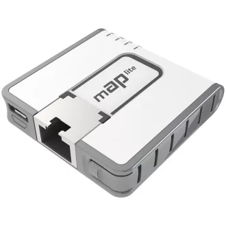   Mikrotik mAP lite Fehér Ethernet-áramellátás (PoE) támogatása
