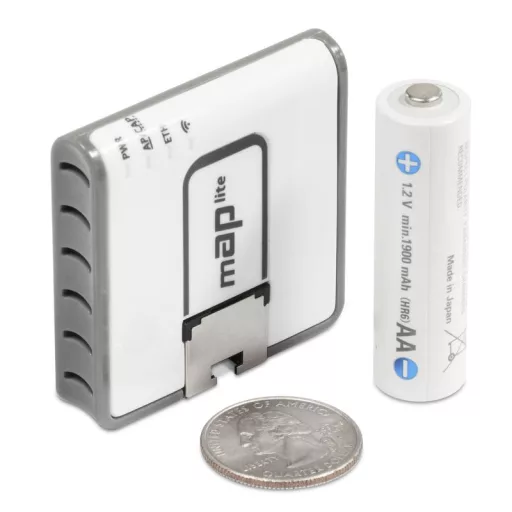 Mikrotik mAP lite Fehér Ethernet-áramellátás (PoE) támogatása