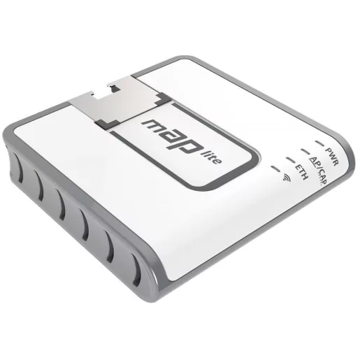 Mikrotik mAP lite Fehér Ethernet-áramellátás (PoE) támogatása