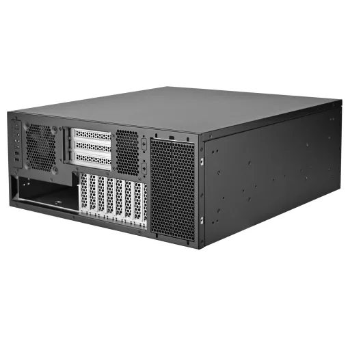 Silverstone RM47-502-I Rack Fekete
