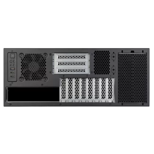Silverstone RM47-502-I Rack Fekete