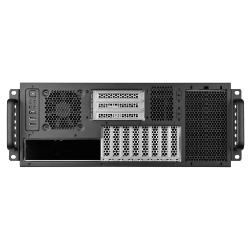 Silverstone RM47-502-I Rack Fekete