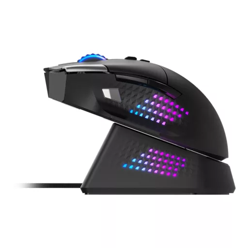 MSI S12-4301370-CLA egér Játék Jobbkezes RF Wireless + Bluetooth + USB Type-A Optikai 26000 DPI