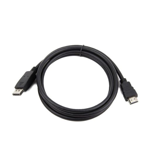 Gembird CC-DP-HDMI-5M video átalakító kábel HDMI + 3.5mm VGA (D-Sub) Fekete