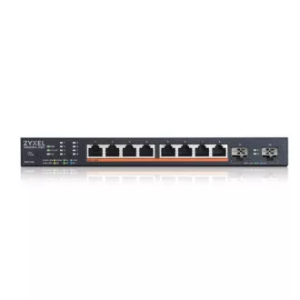   Zyxel XMG1915-10EP Vezérelt L2 2.5G Ethernet (100/1000/2500) Ethernet-áramellátás (PoE) támogatása