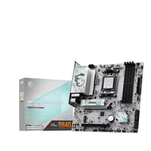 MSI B840M GAMING PLUS WIFI6E AMD B840 Socket AM5 Micro ATX