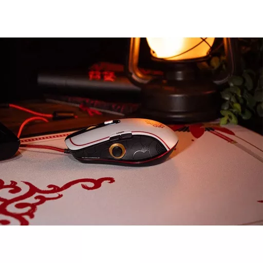 Lexip Assassin’s Creed Shadows egér Játék Jobbkezes USB A típus Optikai 12000 DPI