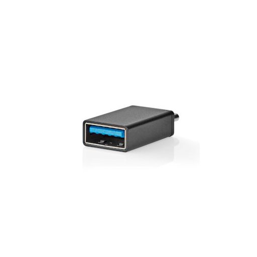 Nedis CCGB64915BK csatlakozó átlakító USB-A USB-C Fekete