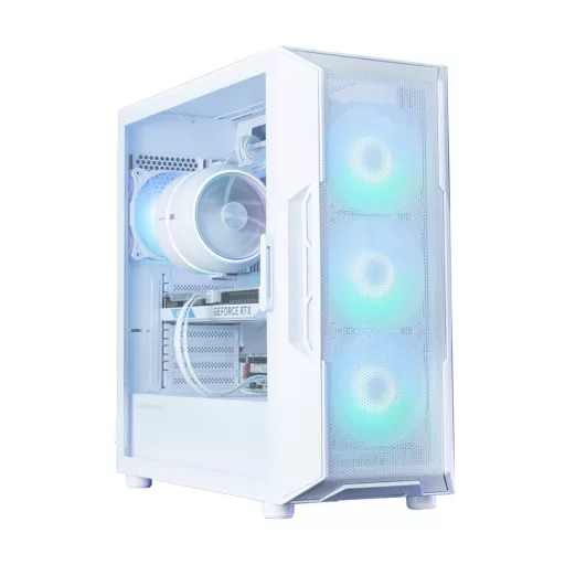 Zalman i3 NEO ARGB V2 WHITE Midi Tower Fehér