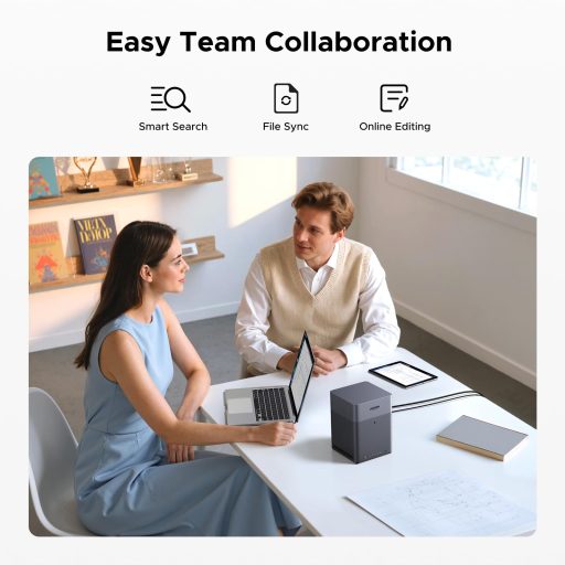 UGREEN DH4300 Plus 16TB Seagate IronWolf NAS-Bundle NAS inkl. 4x 4TB Seagate IronWolf 3.5 Zoll SATA Festplatte