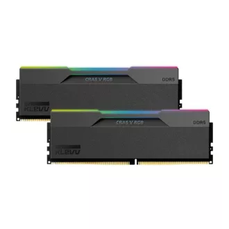   Klevv CRAS V 64GB (2x32GB) DDR5 Gaming RAM 6000MHz CL30 Memory Module Kit 6000 MT/másodperc 288-pin DIMM