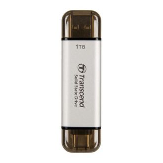 Transcend ESD310 1 TB USB Type-A / USB Type-C Ezüst
