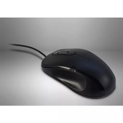 Inter-Tech M-3026 egér Irodai Kétkezes USB A típus Optikai 1000 DPI