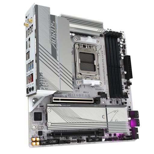 GIGABYTE B650M AORUS ELITE AX ICE AMD B650 Socket AM5 Micro ATX