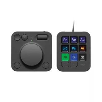 Logitech MX Creative Console Keypad Bluetooth/USB Grafit