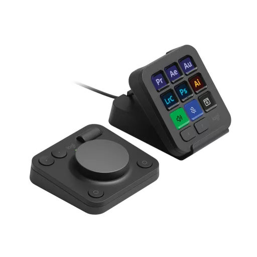 Logitech MX Creative Console Keypad Bluetooth/USB Grafit