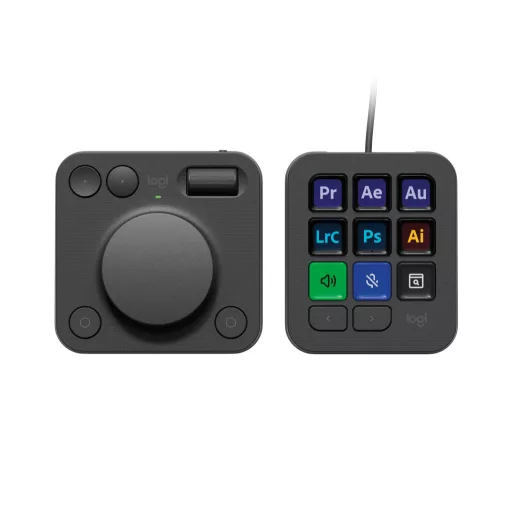 Logitech MX Creative Console Keypad Bluetooth/USB Grafit