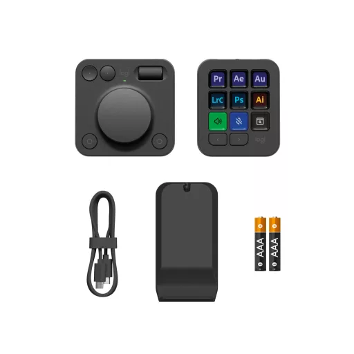 Logitech MX Creative Console Keypad Bluetooth/USB Grafit