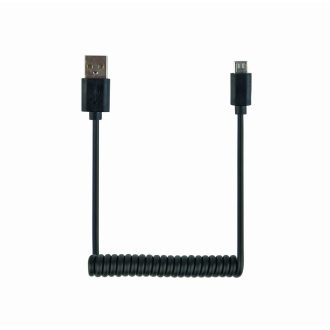   Gembird USB A - MicroUSB B, 0.6m USB kábel USB 2.0 0,6 M Micro-USB B Fekete