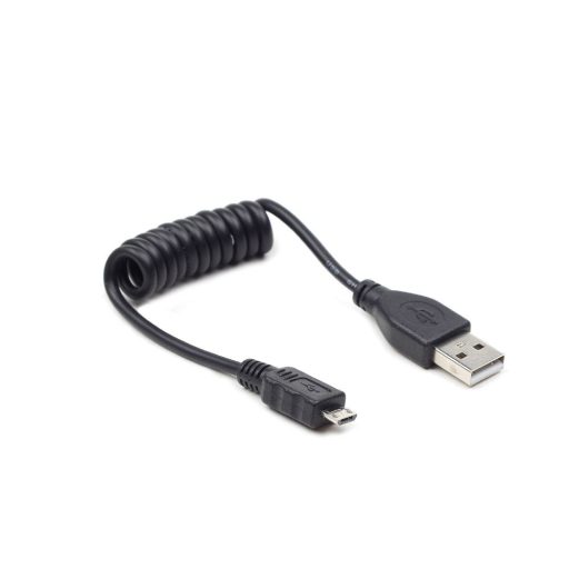 Gembird USB A - MicroUSB B, 0.6m USB kábel USB 2.0 0,6 M Micro-USB B Fekete