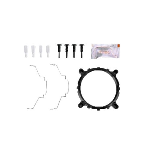 Thermaltake UX200 SE ARGB Processzor Hűtő 12 cm Fekete, Fehér