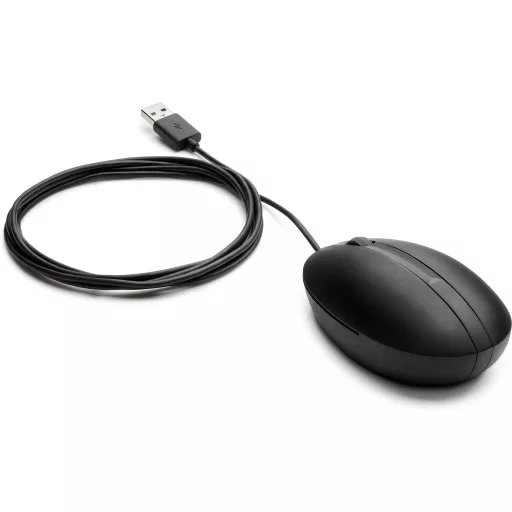 HP Wired Desktop 320M Mouse egér Irodai Kétkezes USB A típus Optikai 1000 DPI