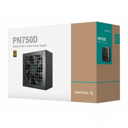 DeepCool PN750D 750 W 20+4 pin ATX ATX Fekete