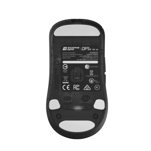 Endgame Gear OP1W 4K V2 egér Játék Jobbkezes RF Wireless + USB Type-A Optikai 30000 DPI